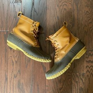 L.L Bean Bean/Duck Boots - 10M 8” Thinsulate